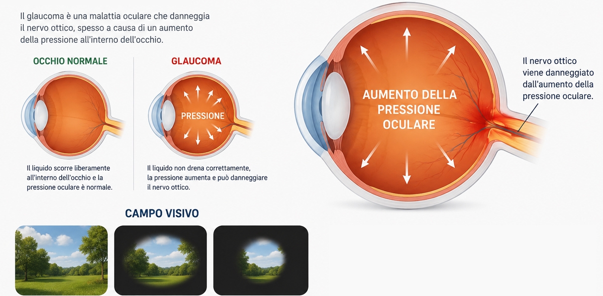 Classificazione del Glaucoma: anatomia e terapie